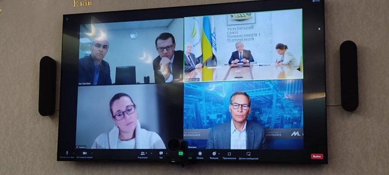 УСПП та ООРУ налагодили співпрацю із Національною асоціацією виробників США: партнери готові інвестувати в Україну