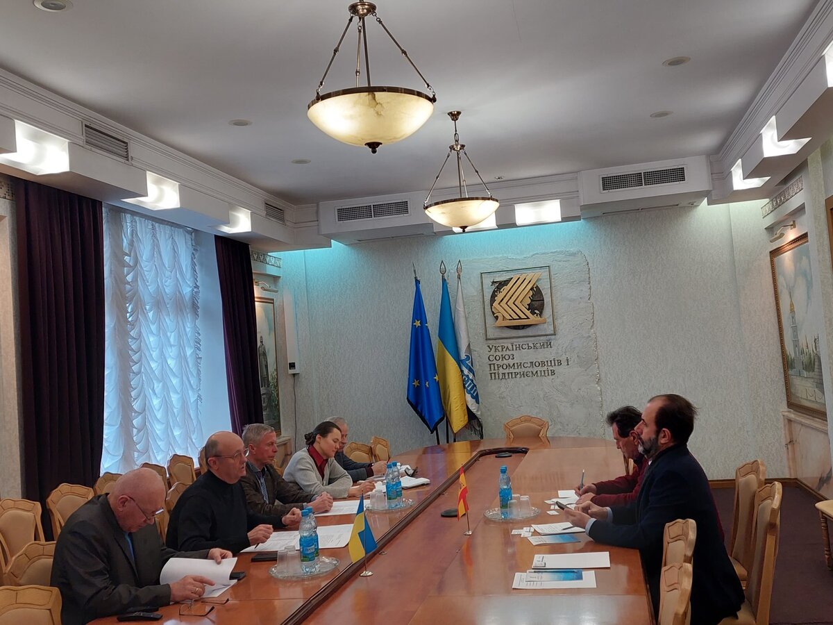 ООРУ та УСПП запропонували представникам уряду Іспанії механізм збільшення двостороннього товарообігу на 20%