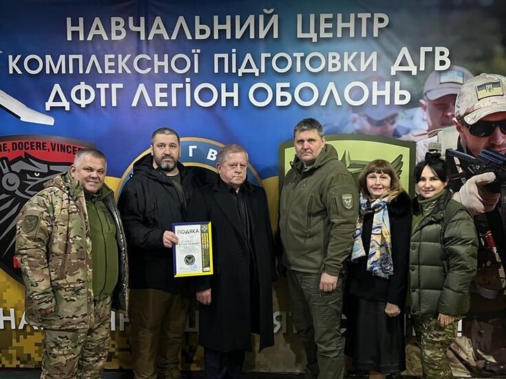 Анатолій Кінах відвідав  Навчальний Центр комплексної підготовки мобілізованих та цивільного населення