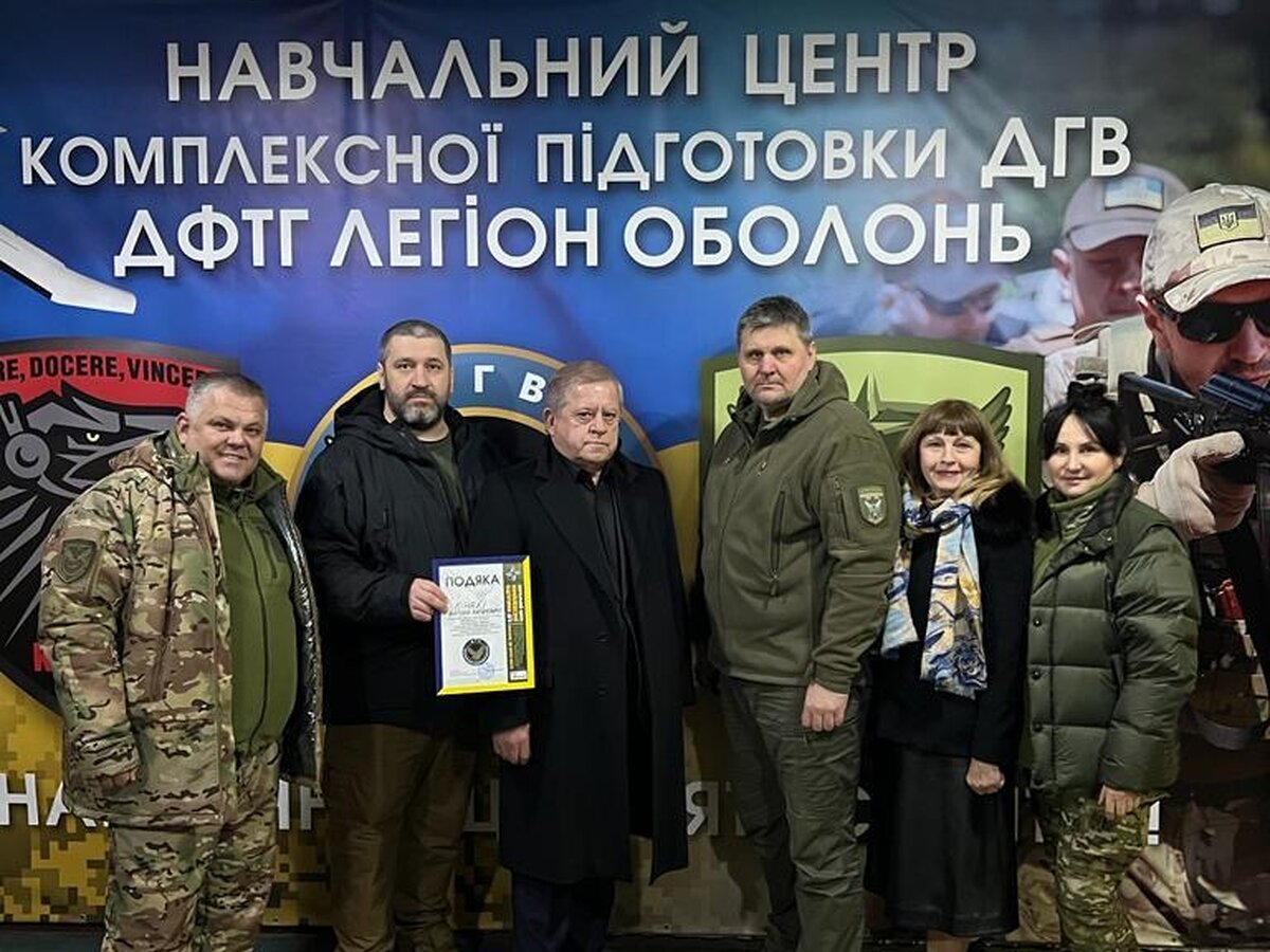 Анатолій Кінах відвідав  Навчальний Центр комплексної підготовки мобілізованих та цивільного населення
