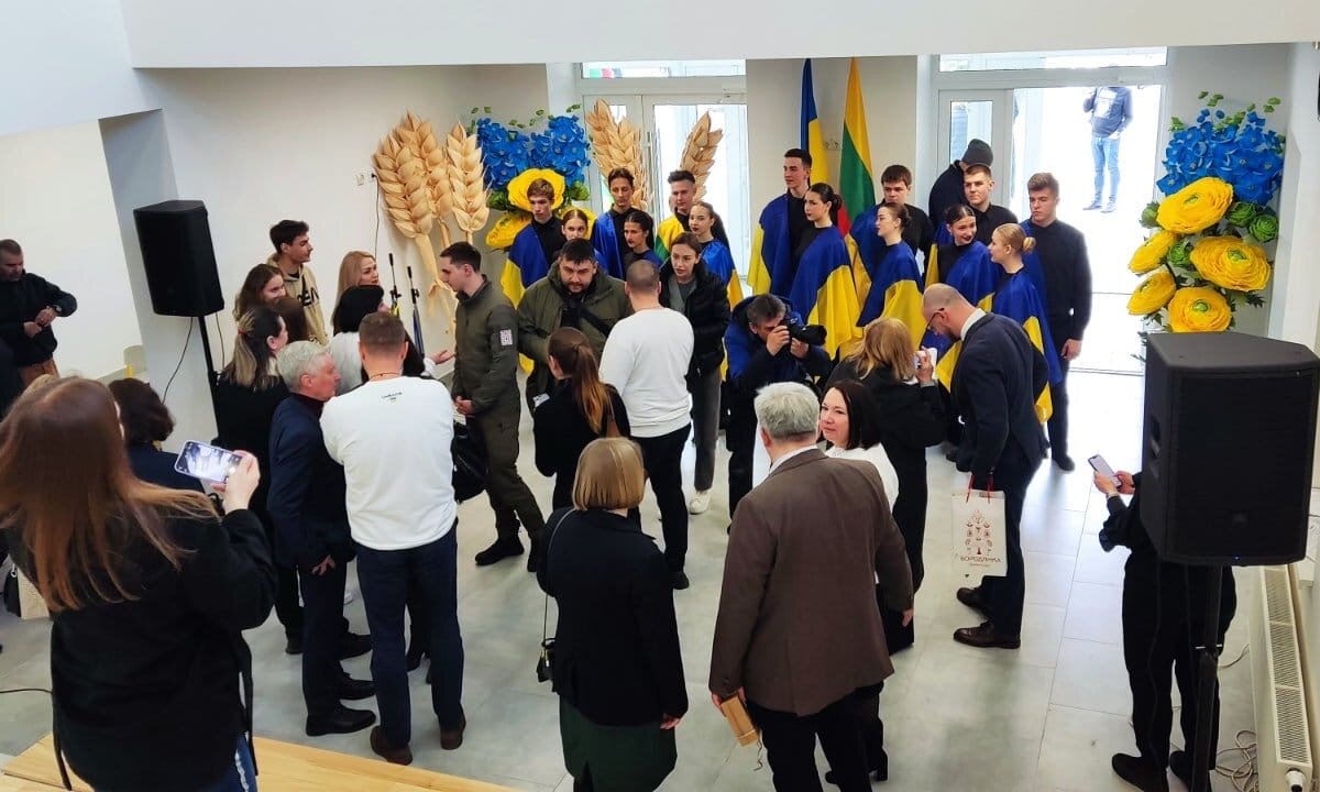 В Бородянці відкрився ліцей №1, відбудований за кошти Литви під менеджментом УСПП та ООРУ