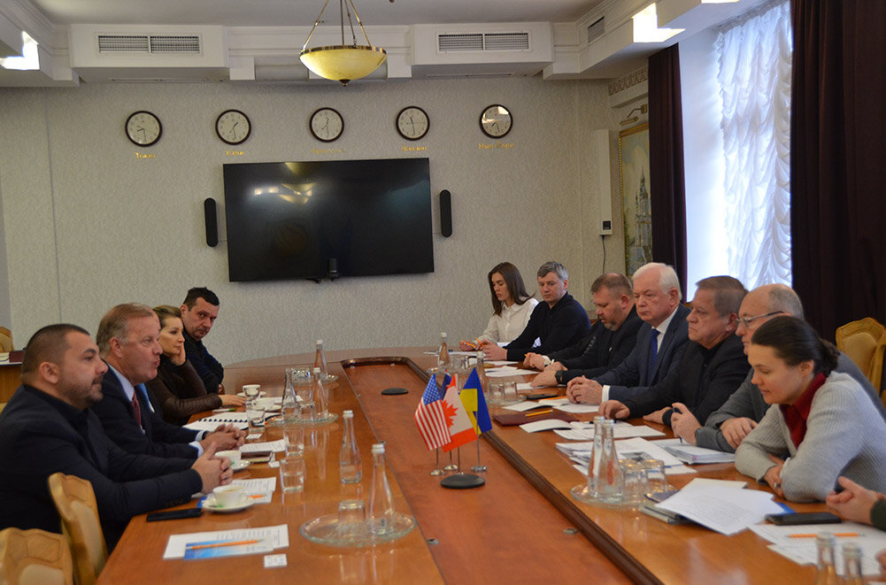 The ULIE and a delegation of investors from the USA discussed cooperation in the restoration of Ukraine