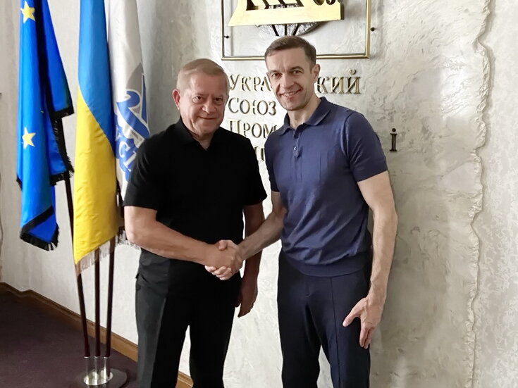 Анатолій Кінах зустрівся із Головою громадської ради при КМДА Геннадієм Кривошеєю