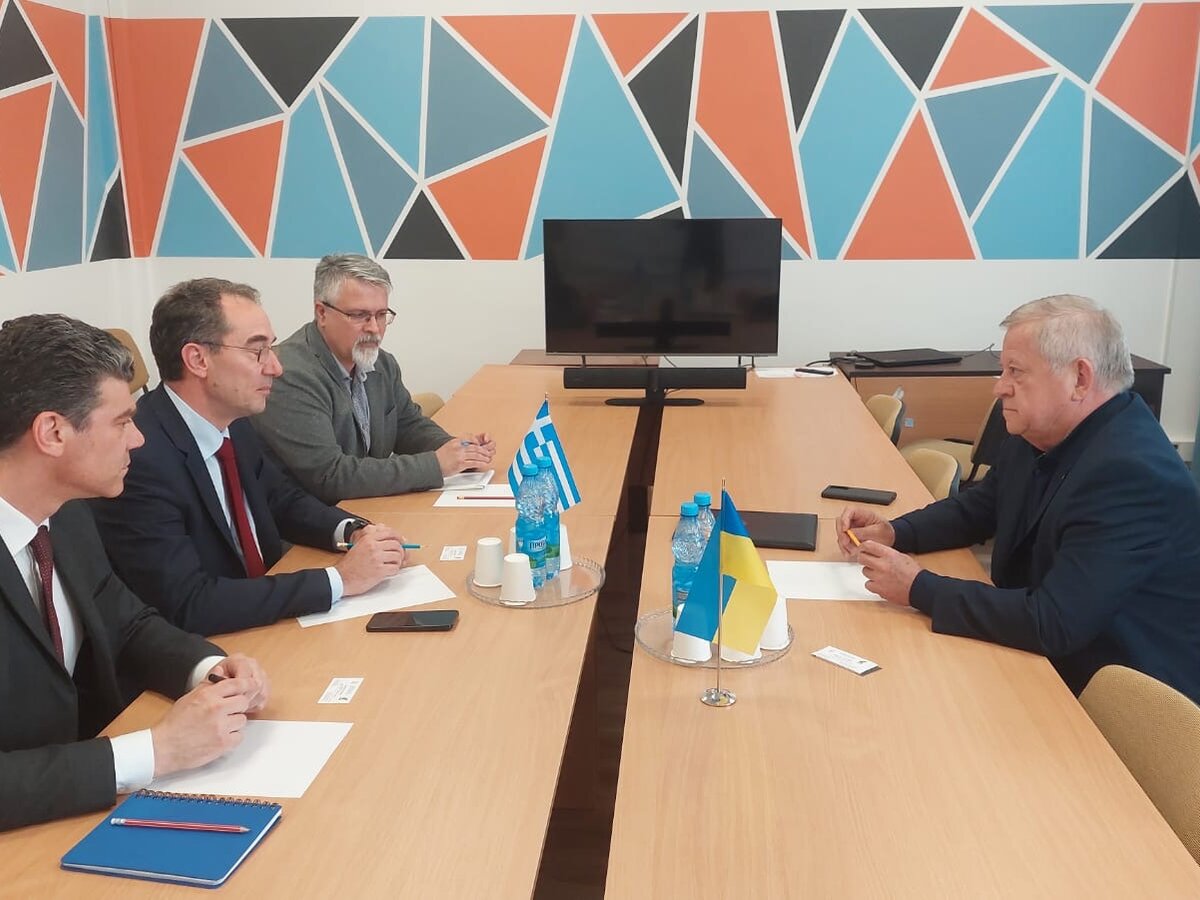 Український та грецький бізнес посилять співпрацю: Анатолій Кінах зустрівся з Послом Пантелісом Александросом Дімітракопулосом
