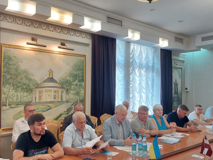 Зустріч із делегацією представників бізнесу Латвії
