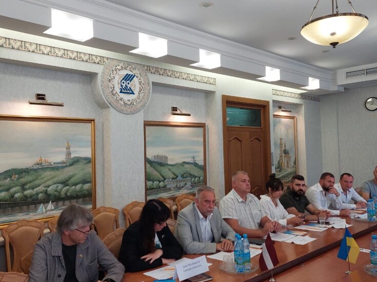 Зустріч із делегацією представників бізнесу Латвії