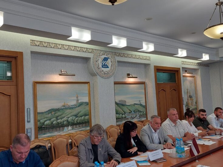 Зустріч із делегацією представників бізнесу Латвії