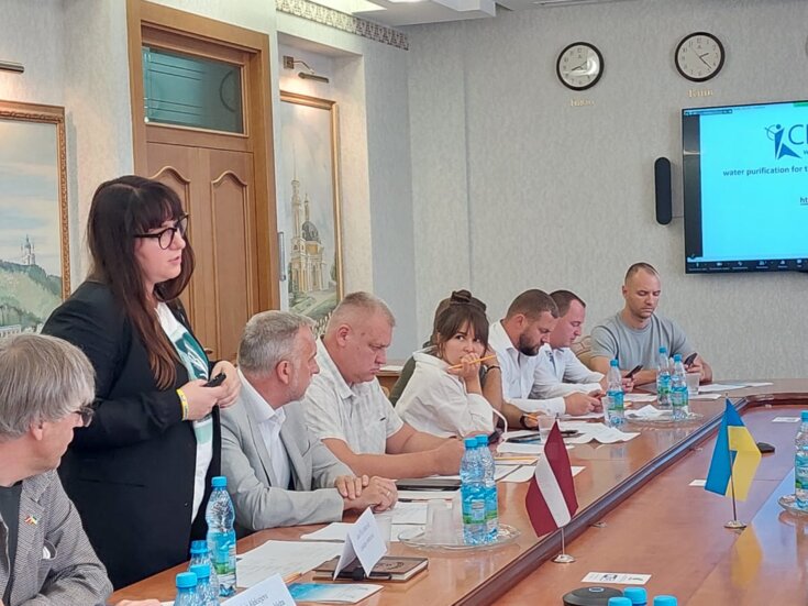 Зустріч із делегацією представників бізнесу Латвії